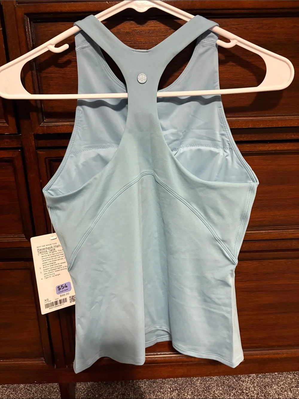 Lululemon Racerback High Neck Tennis Tank